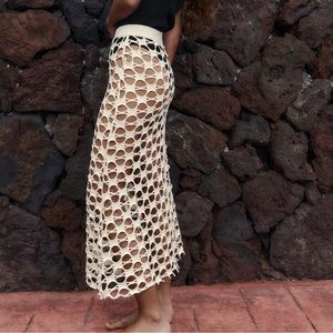 Zara cutout skirt
